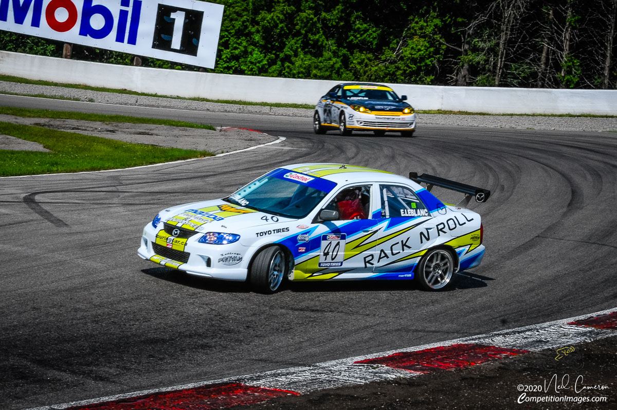 Canadian Touring Car Championship competitor, Moss Corner, Canadian Tire Motorsports Park, 2008